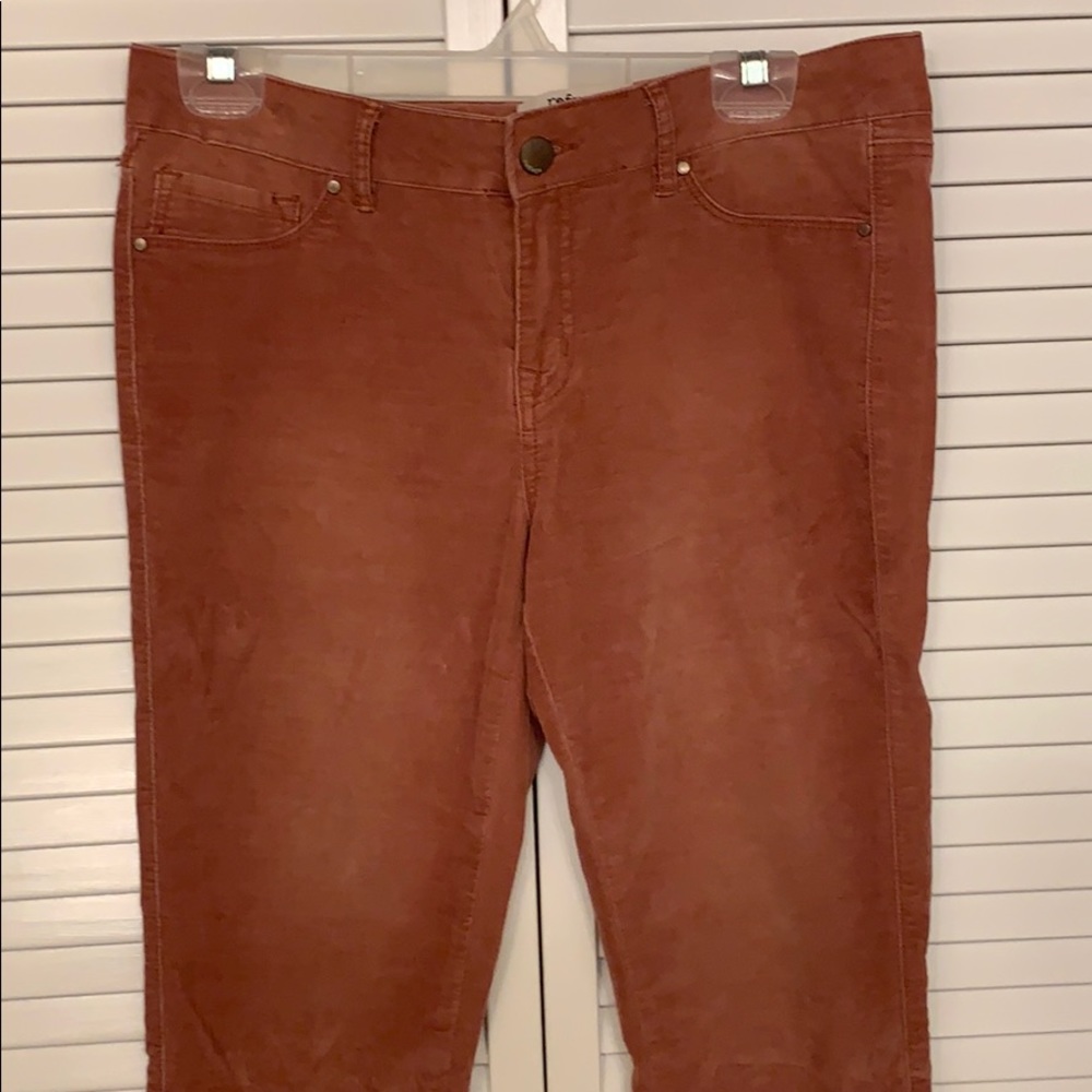 Refuge rose corduroy pant